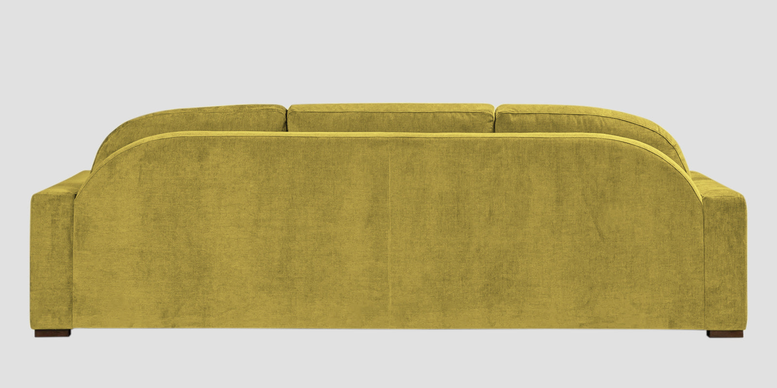 Dara Fabric 3 Seater Sofa In Parrot Green Colour - Febonic Living