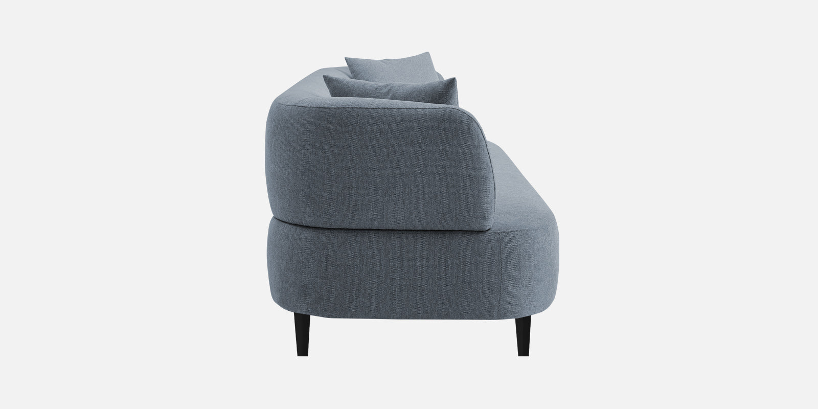 Carson Fabric 3 Seater Sofa In Indigo Blue Colour - Febonic Living