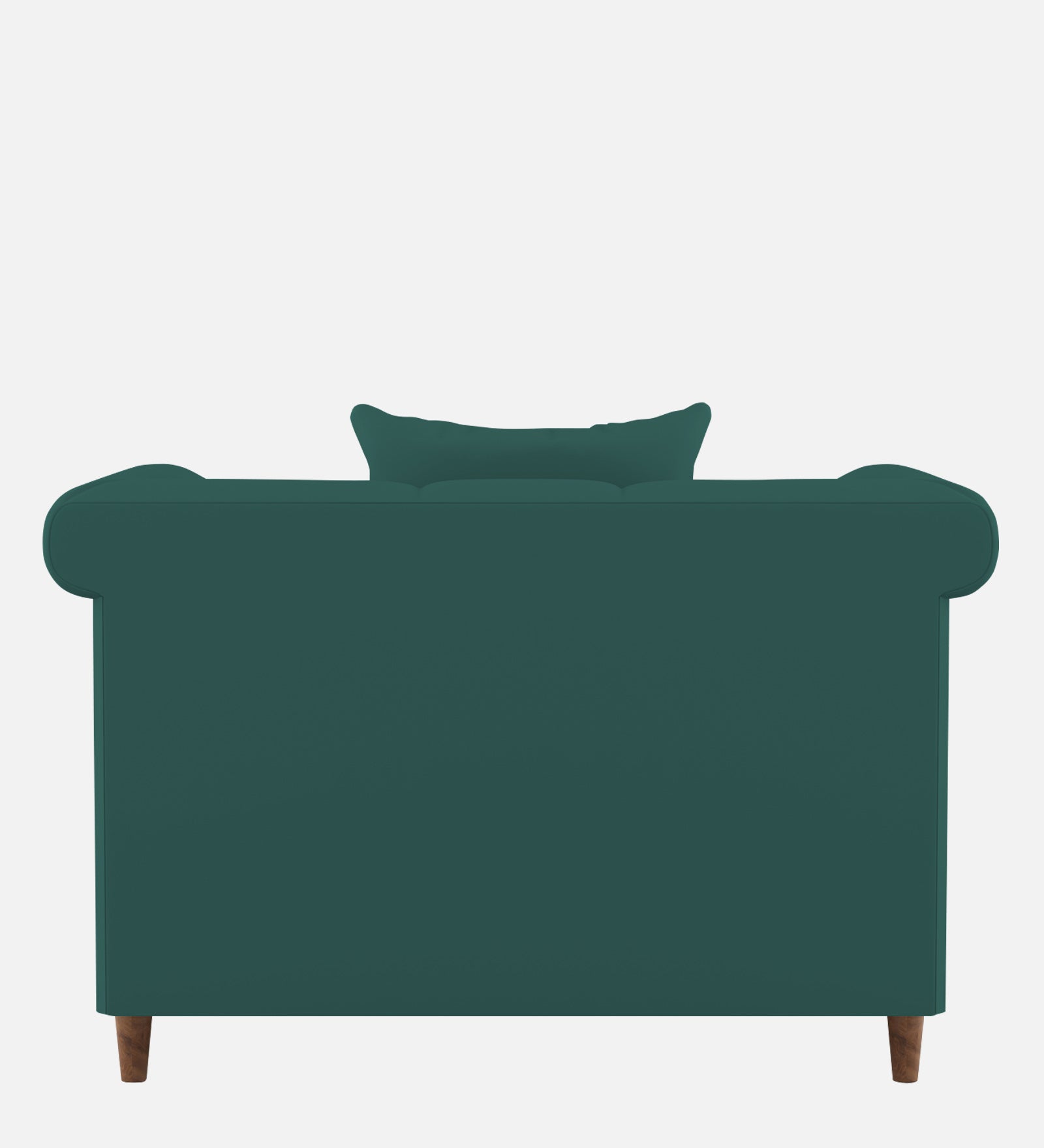Rubi Velvet 1 Seater Sofa In Pine green Colour - Febonic Living