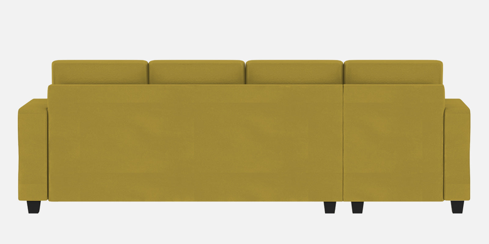 Nabi Fabric RHS Sectional Sofa (3+Lounger) In Parrot Green Colour - Febonic Living