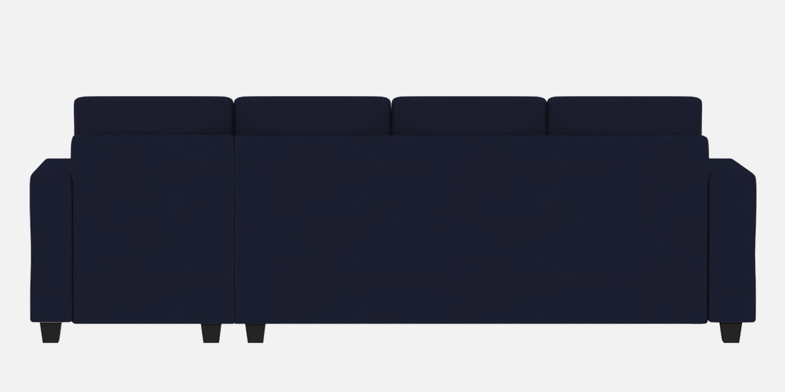 Nabi Fabric LHS Sectional Sofa (3+Lounger) In Royal Blue Colour - Febonic Living