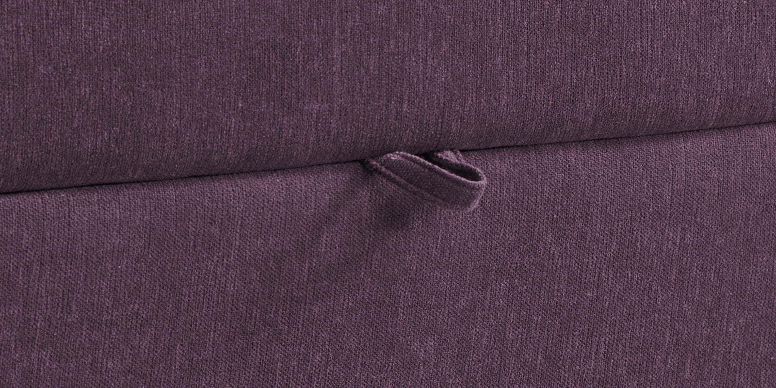 Kara Fabric 3 Seater Pull Out Sofa Cum Bed In Greek Purple Colour - Febonic Living
