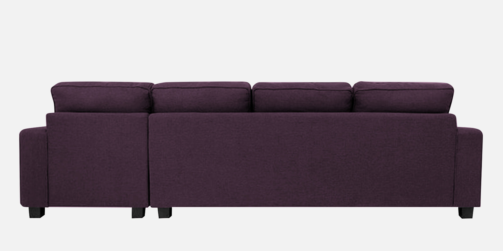 Ladybug Fabric RHS Sectional Sofa (3+Lounger) In Greek Purple Colour - Febonic Living