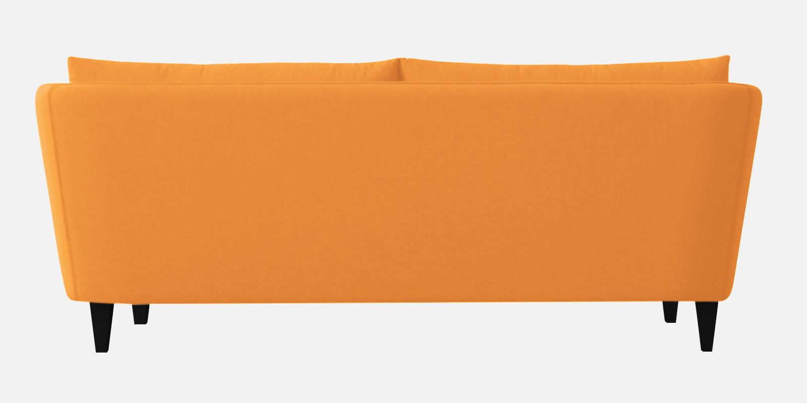 Norway Velvet 3 Seater Sofa In Tangerine Orange Colour - Febonic Living