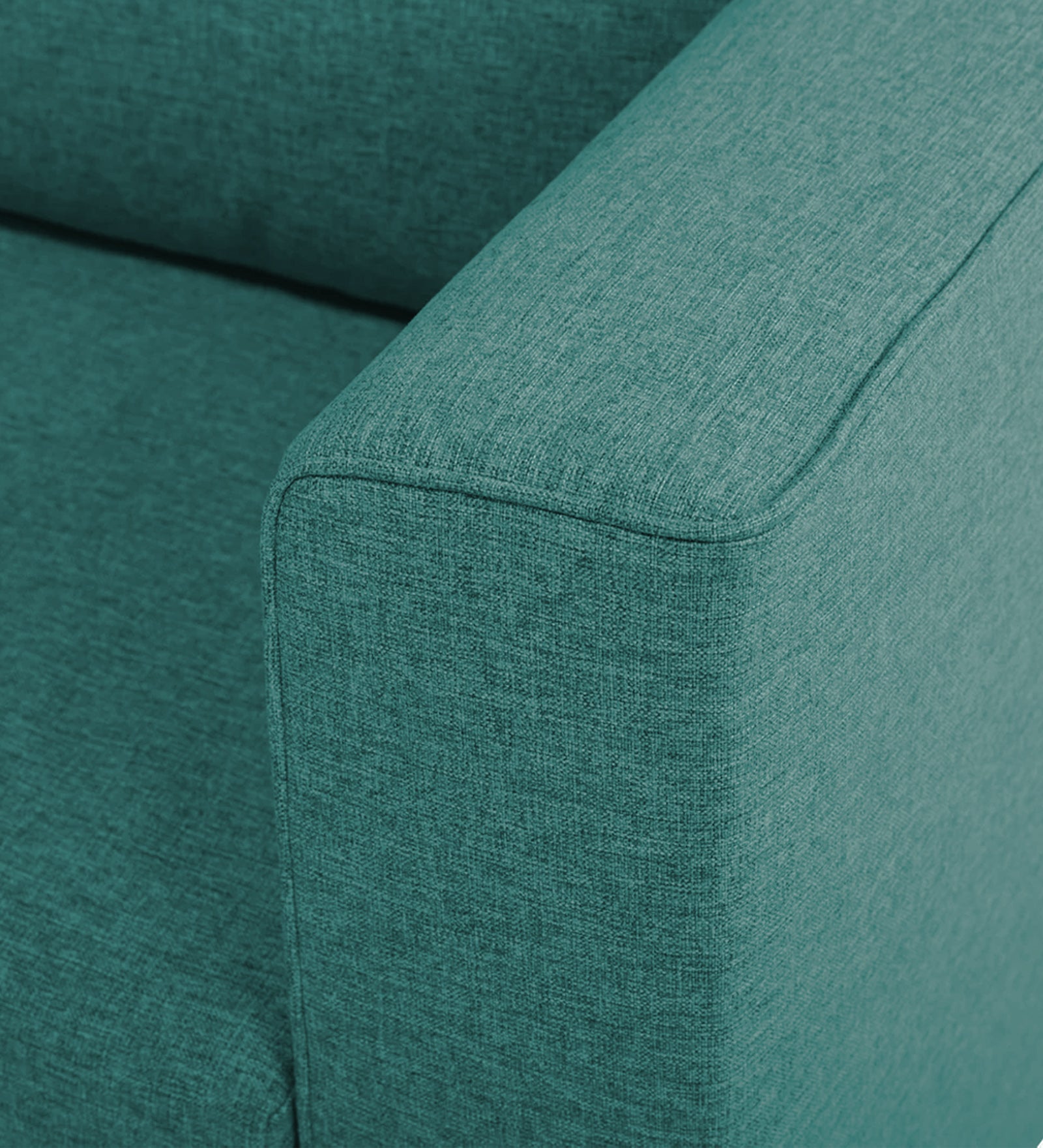 Kenia Fabric 1 Seater Foldable Sofa Cum Bed In Sea Green Colour - Febonic Living