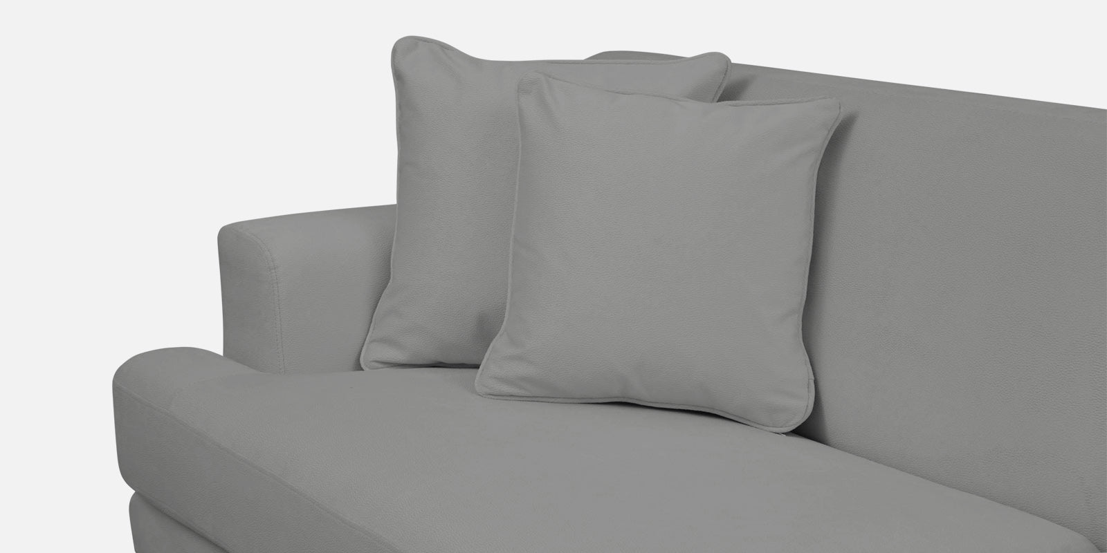 Woody Fabric 2 Seater Sofa In Smoke Grey Colour - Febonic Living