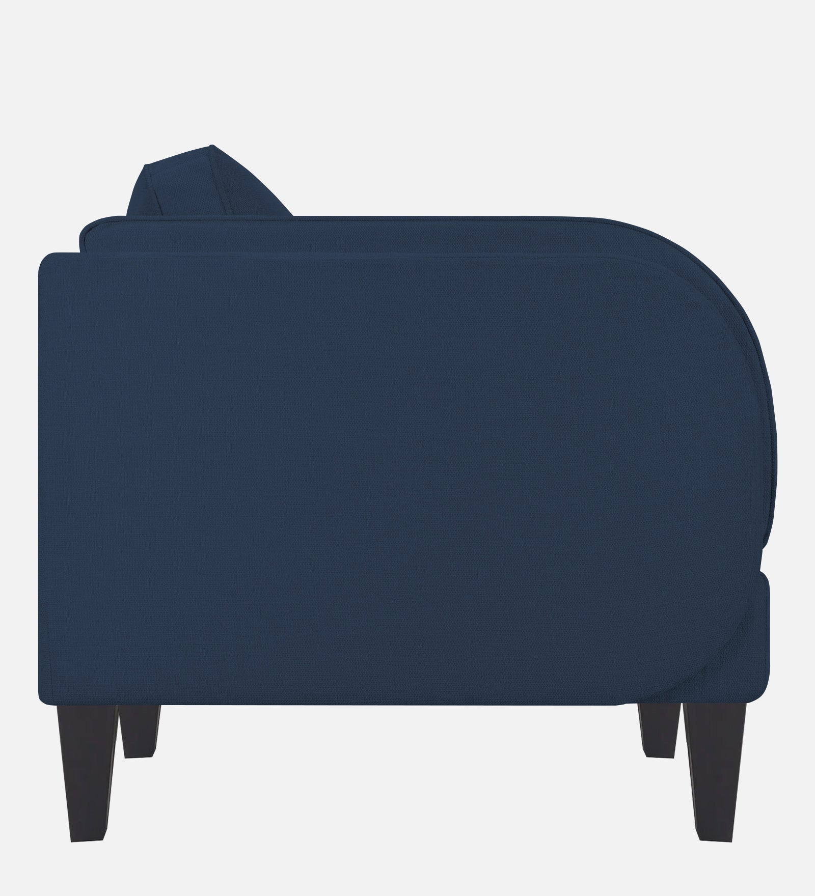 Siddy Fabric 1 Seater Sofa In Denim Blue Colour - Febonic Living