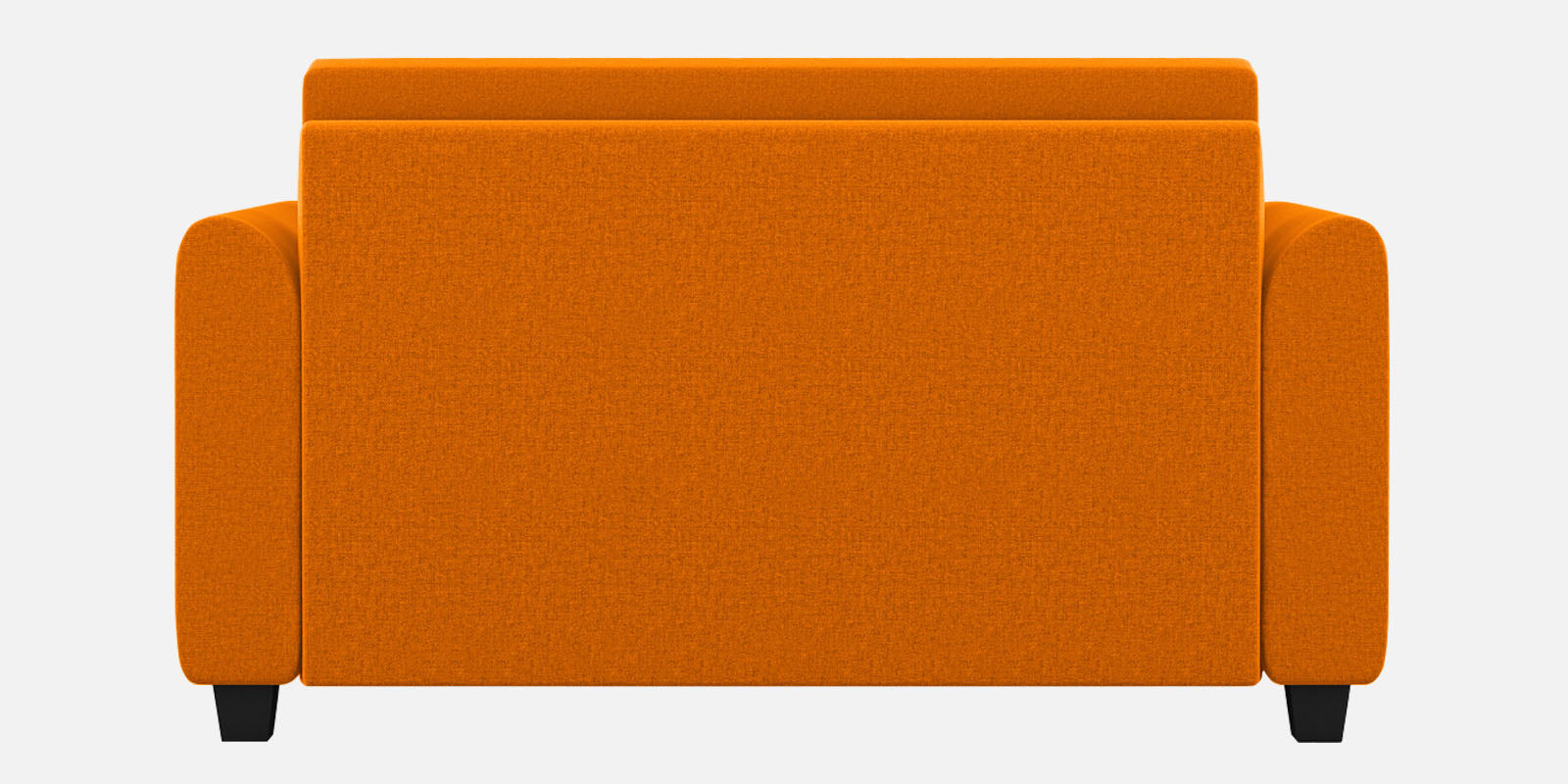 Cosmic Fabric 2 Seater Sofa In Vivid Orange Colour - Febonic Living
