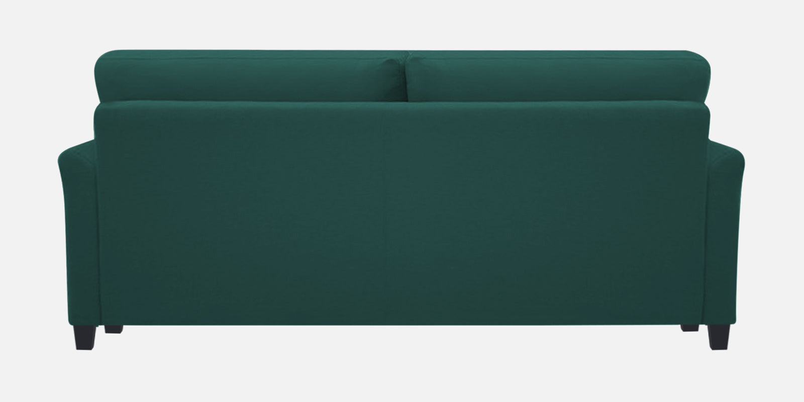 Daroo Velvet 3 Seater Sofa In Pine Green Colour - Febonic Living