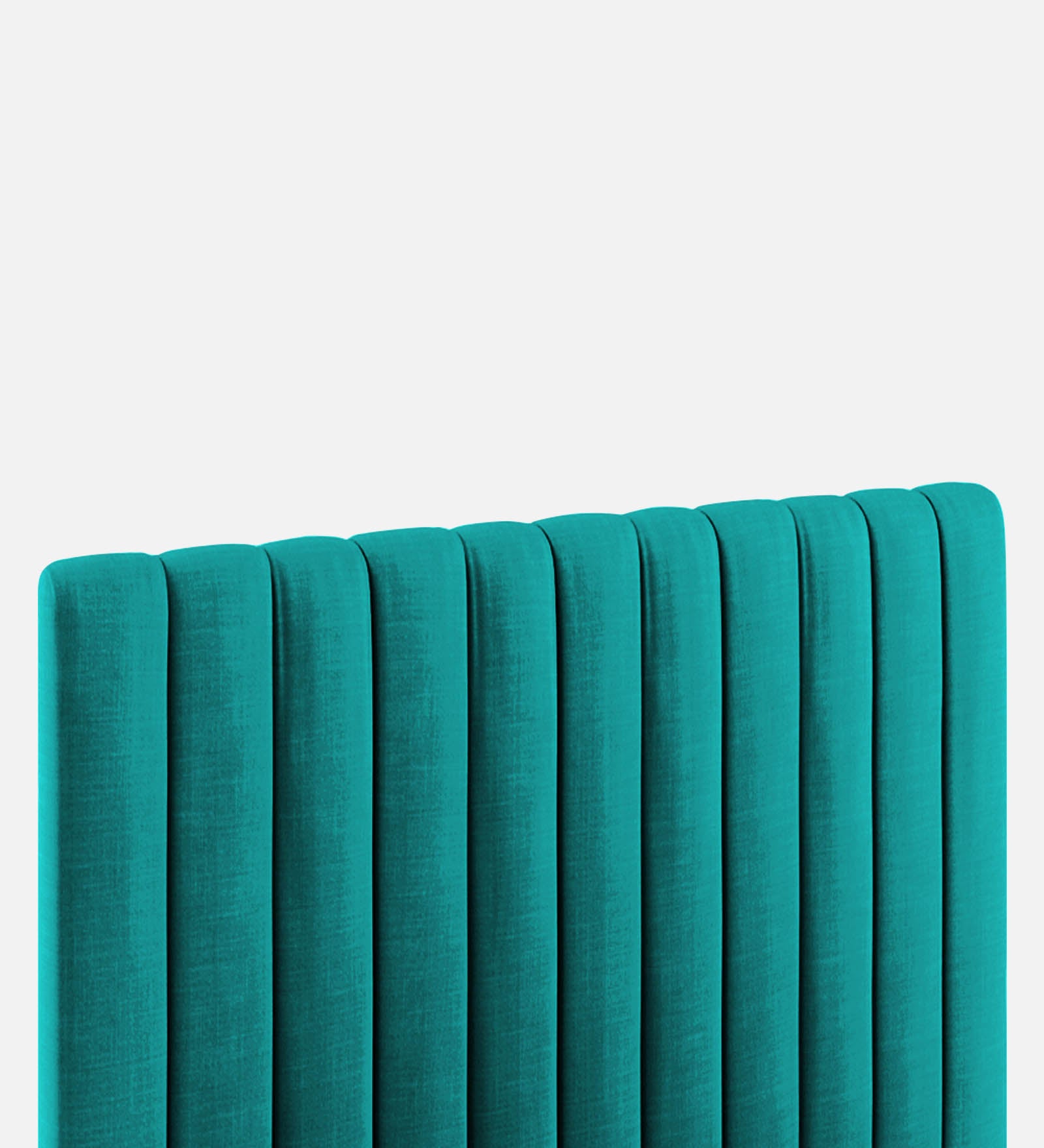 Nivi Fabric Upholstered King Size Bed In Sea Green Colour With Drawer Storage - Febonic Living