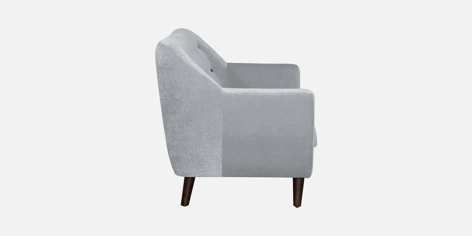 German Fabric 3 Seater Sofa In Coin Grey Colour - Febonic Living