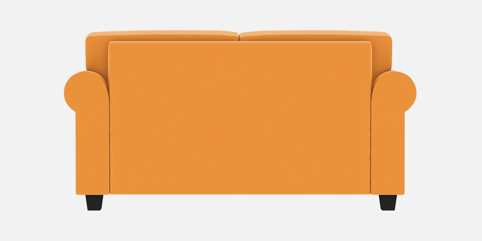 Numonk Velvet 2 Seater Sofa In Tangerine orange Colour - Febonic Living