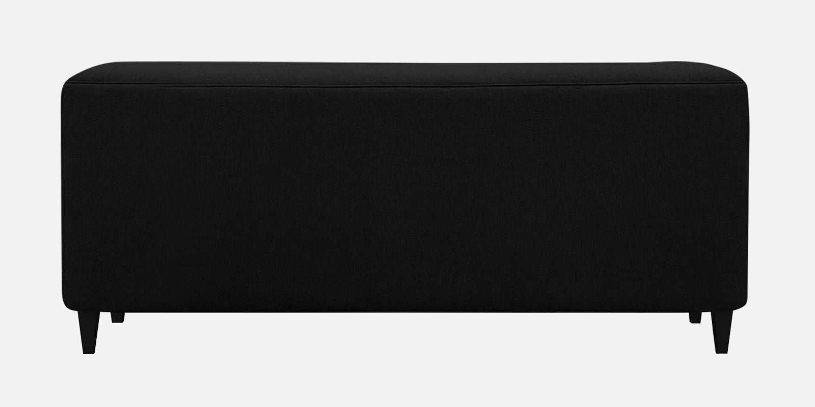 Niki Fabric 3 Seater Sofa In Zed Black Colour - Febonic Living