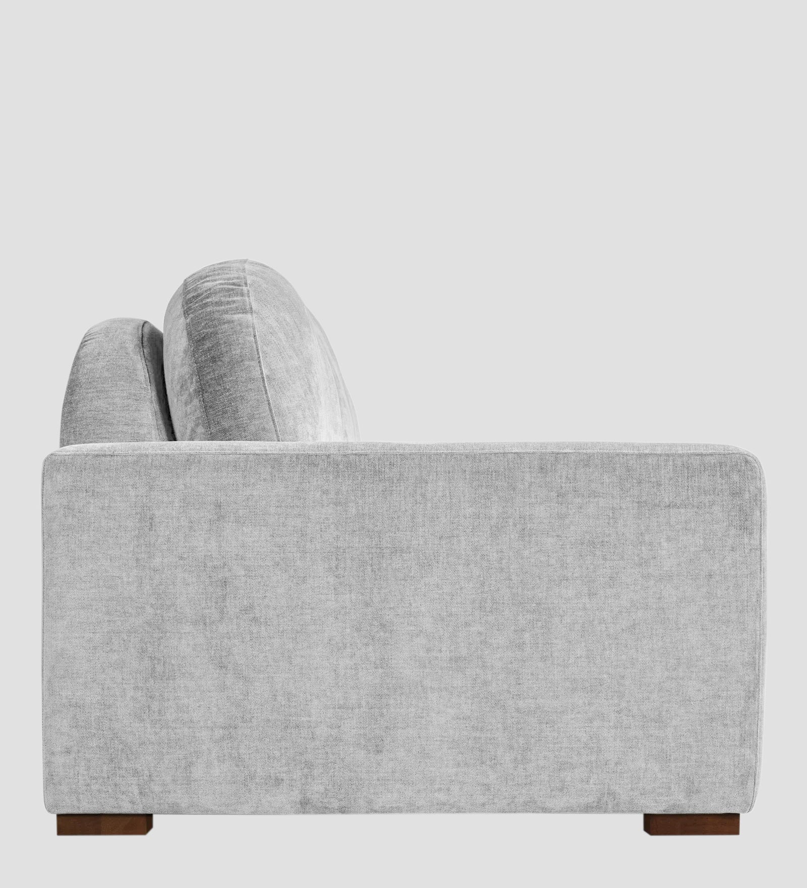 Dara Fabric 1 Seater Sofa In Lit Grey Colour - Febonic Living