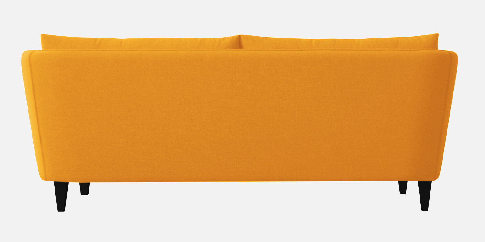 Norway Velvet 3 Seater Sofa In Safforn Yellow Colour - Febonic Living