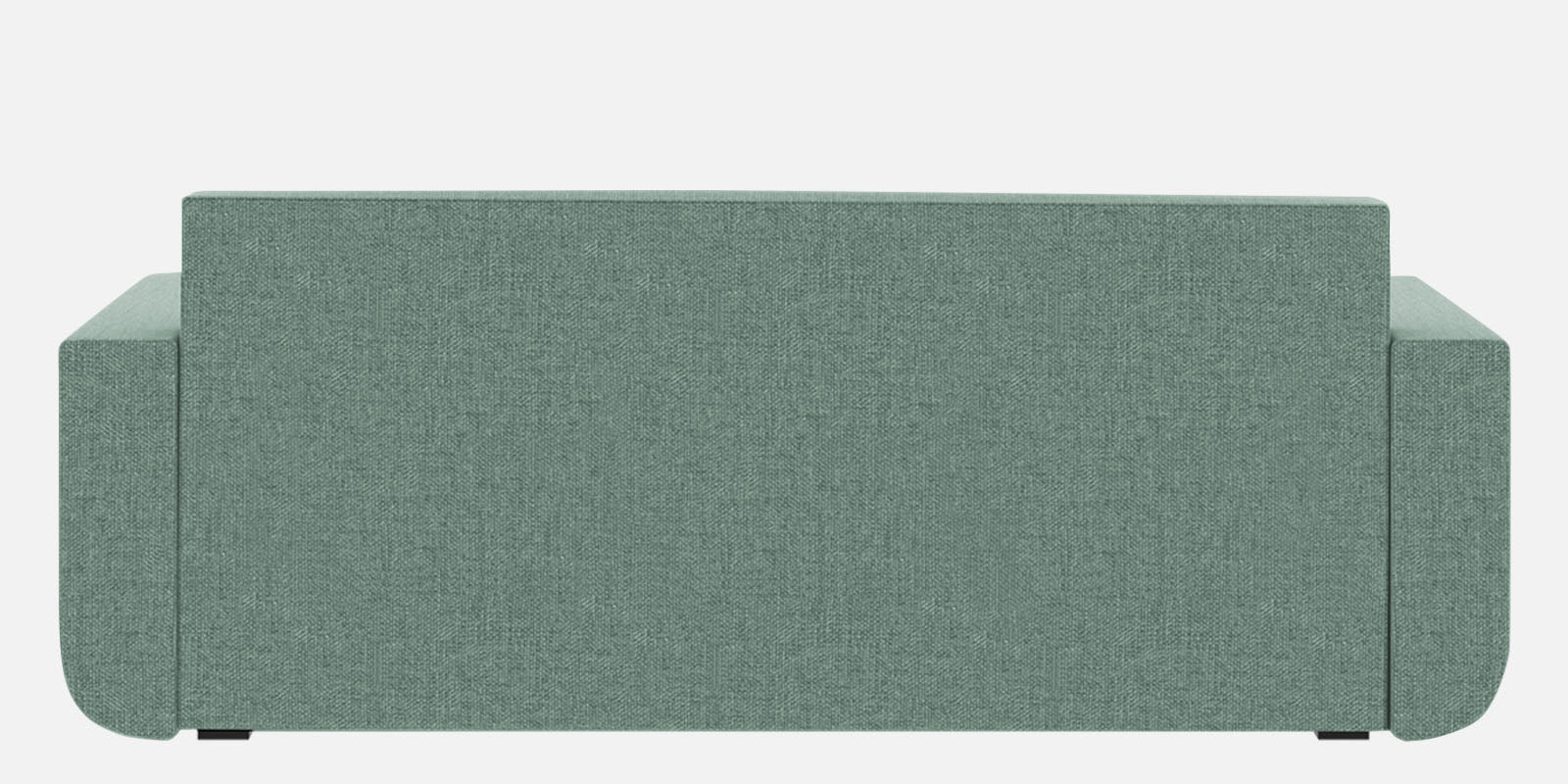 Grace Fabric 3 Seater Pull Out Sofa Cum Bed In Suka Blue Colour With Storage - Febonic Living