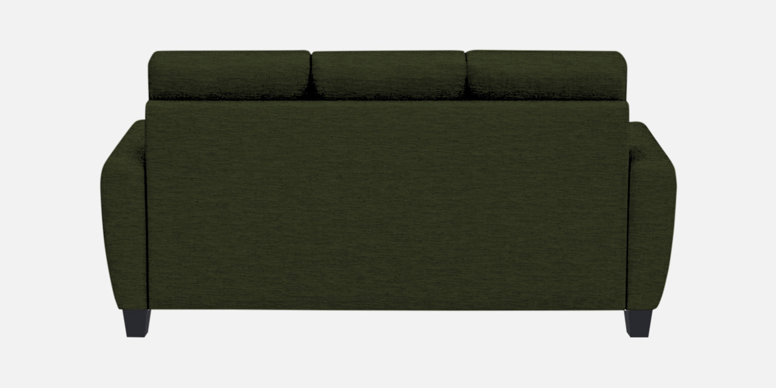 Bakadi Fabric 3 Seater Sofa in Olive Green Colour