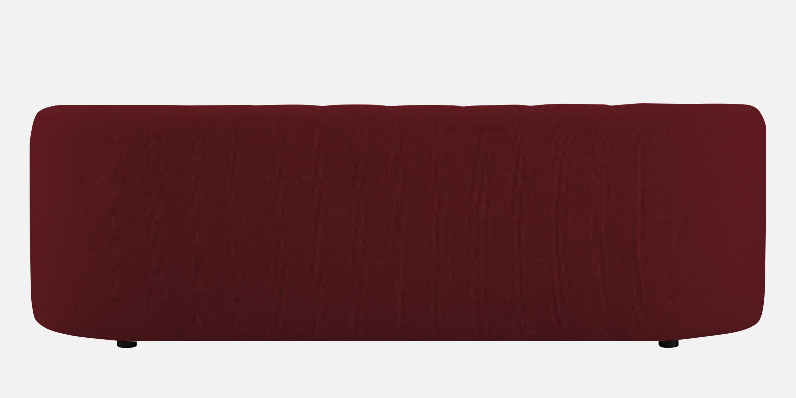 Mara Fabric 3 Seater Sofa In Blood Maroon Colour
