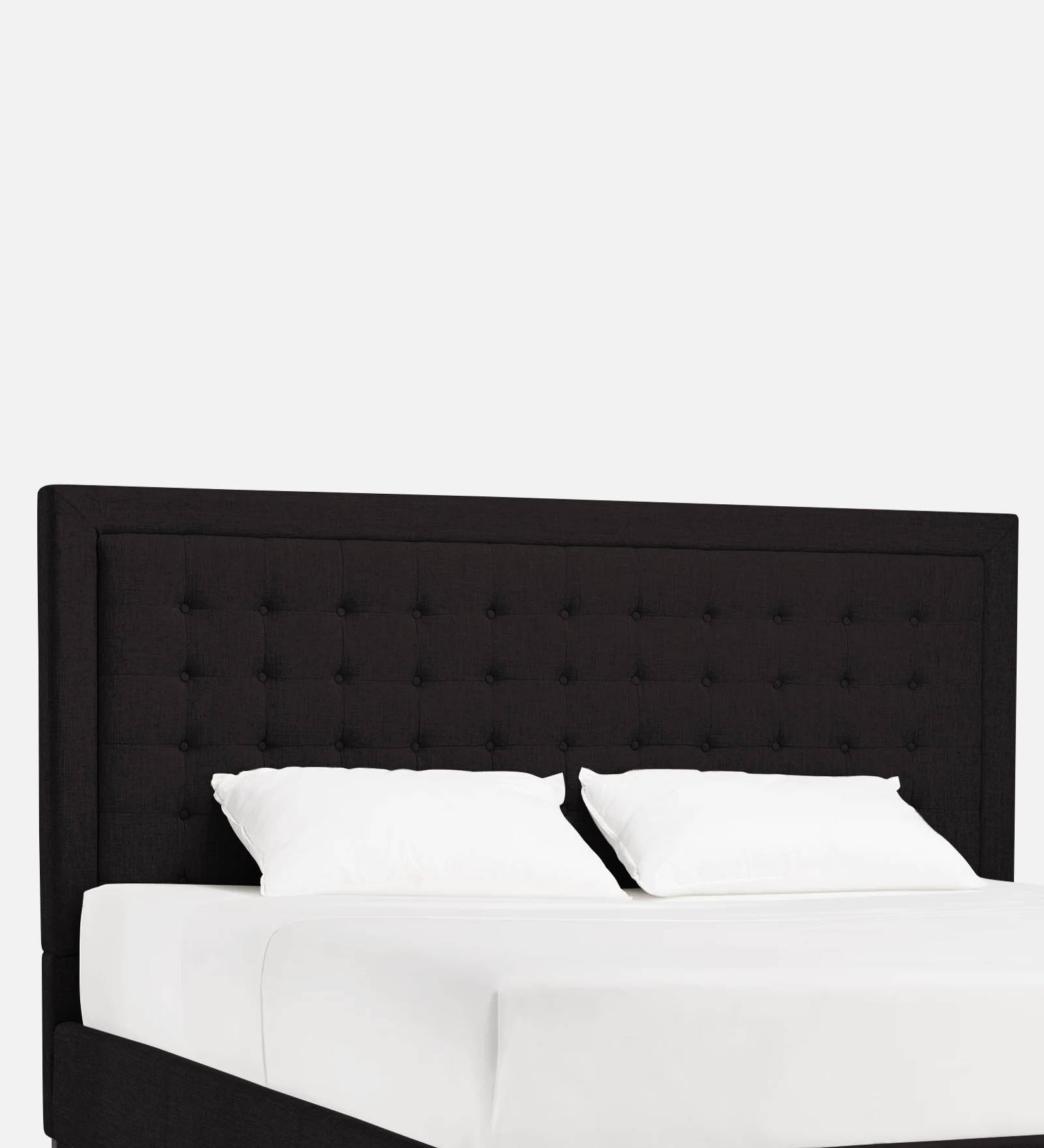 Kaster Fabric Upholstered King Size Bed In Cara Brown Colour - Febonic Living