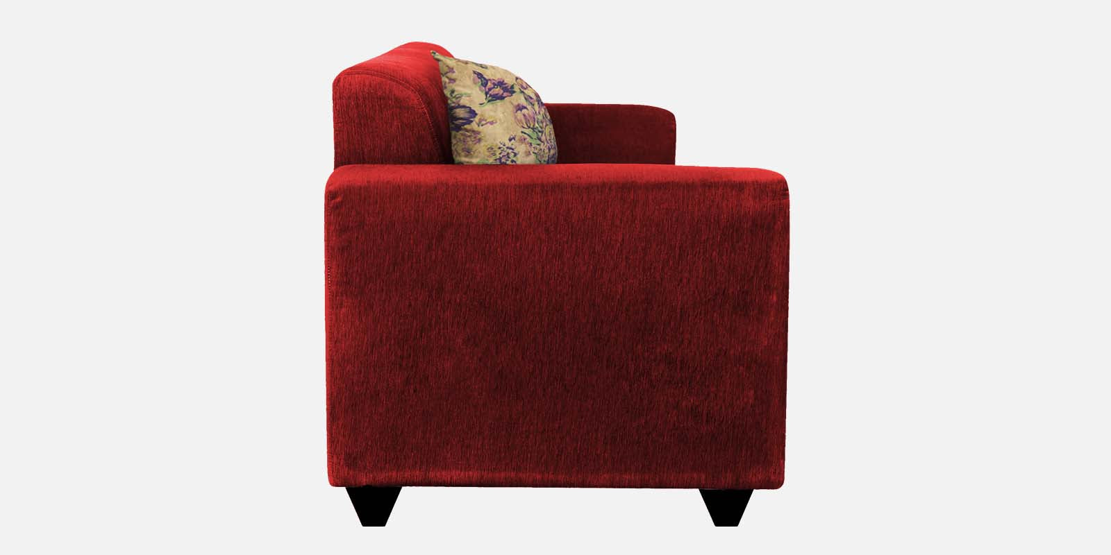 Lipu Fabric 2 Seater Sofa In Blood Maroon Colour