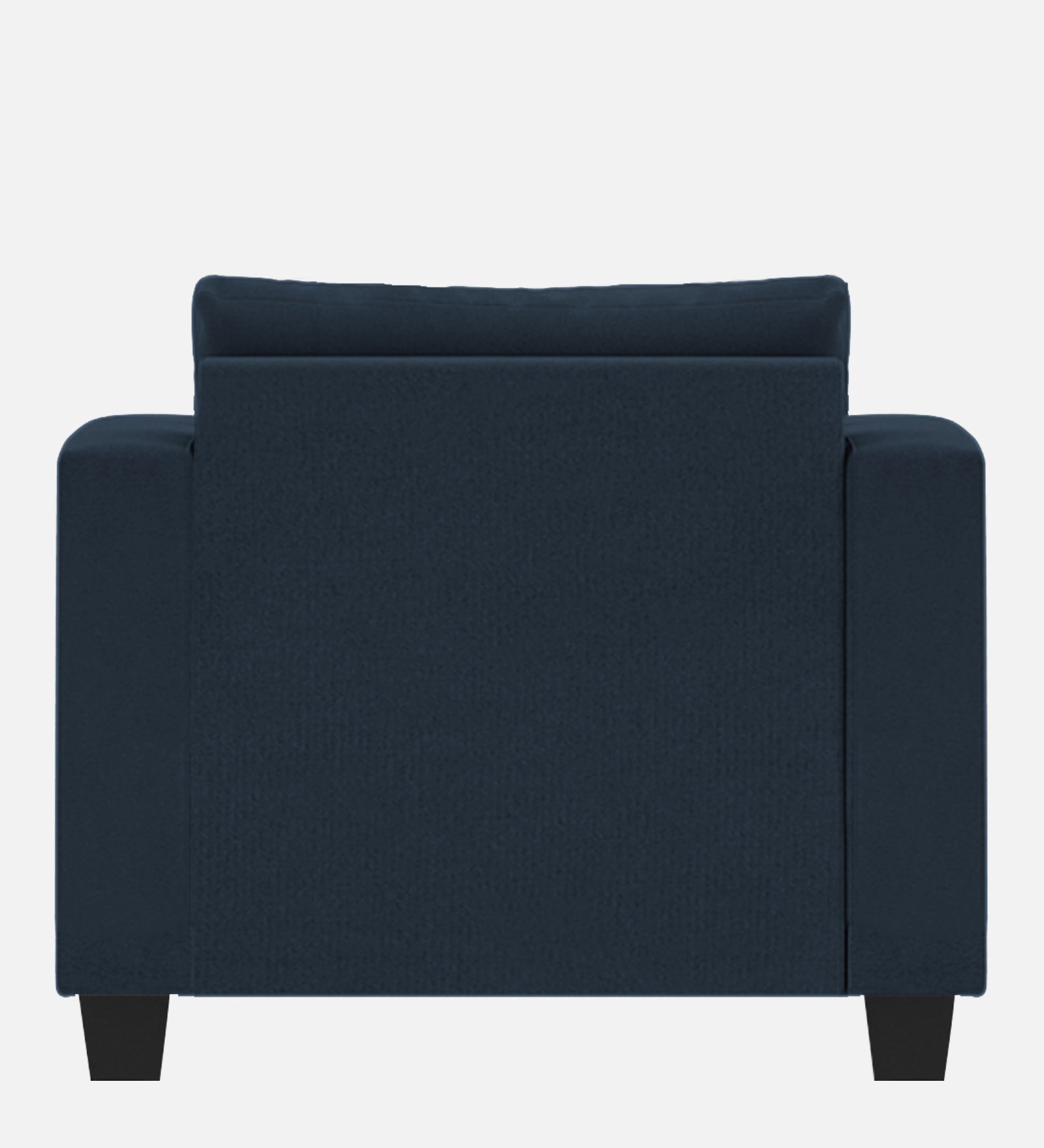Nabi Fabric 1 Seater Sofa In Denim Blue Colour - Febonic Living