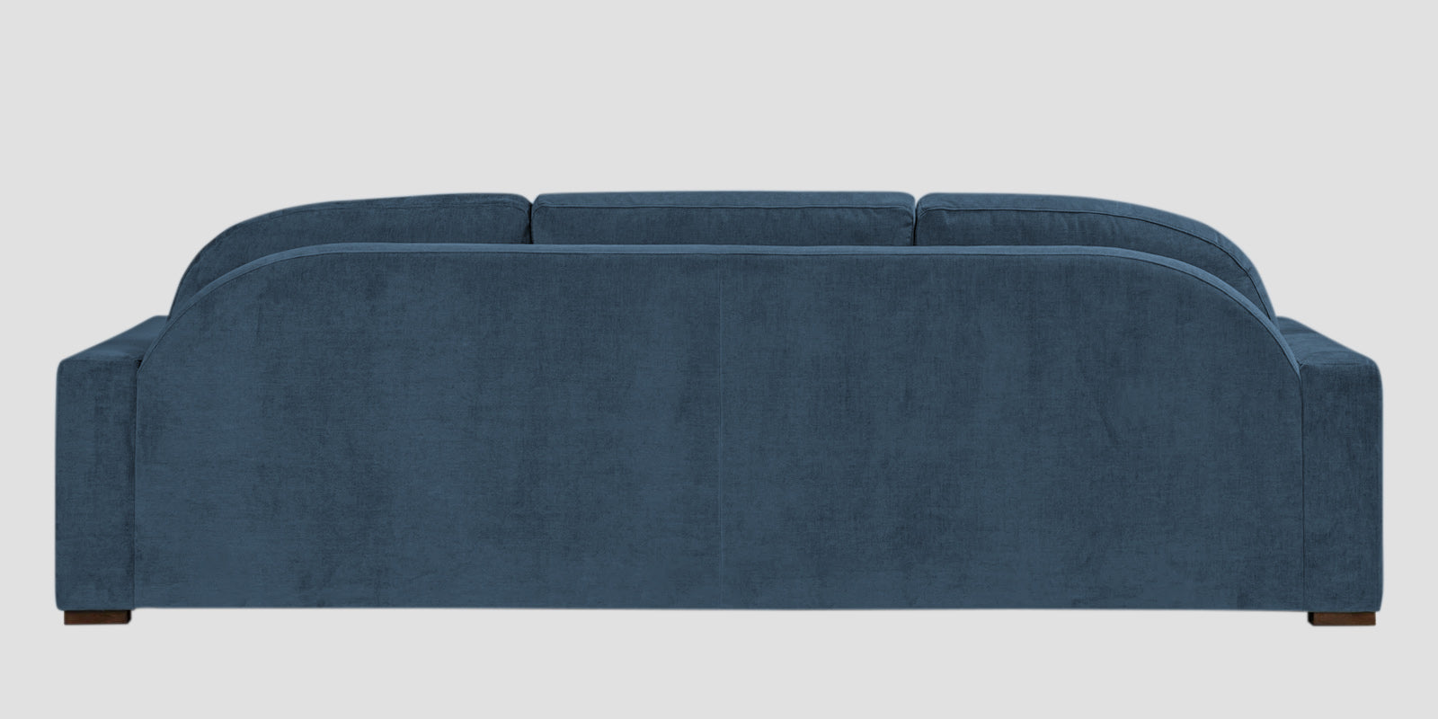Dara Fabric 3 Seater Sofa In Light Blue Colour