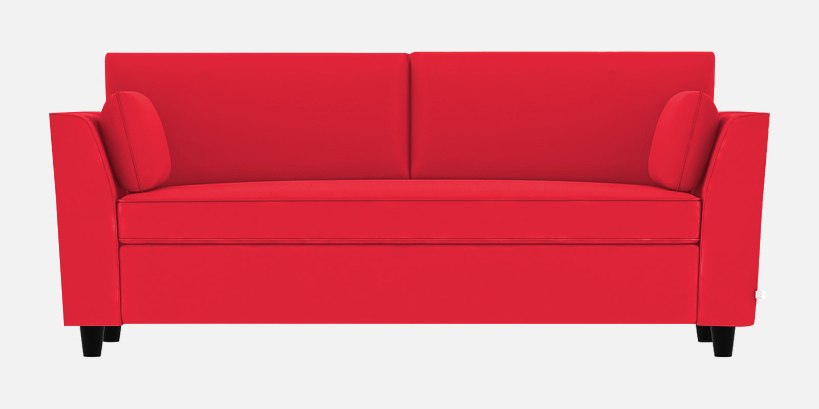 Bristo Velvet 3 Seater Sofa In Ox Blood Maroon Colour - Febonic Living