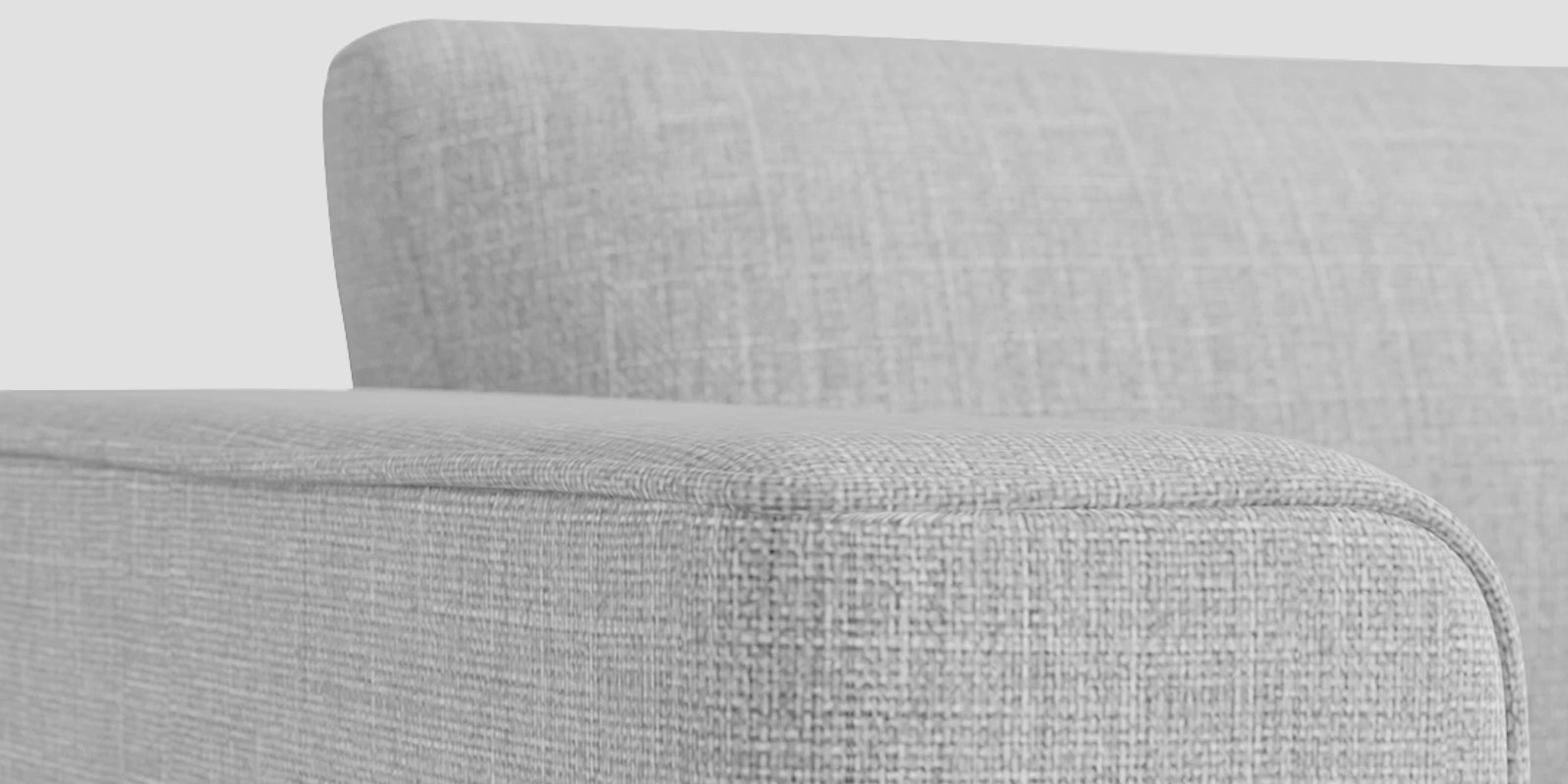 Kenia Fabric 3 Seater Foldable Sofa Cum Bed In Lit Grey Colour - Febonic Living