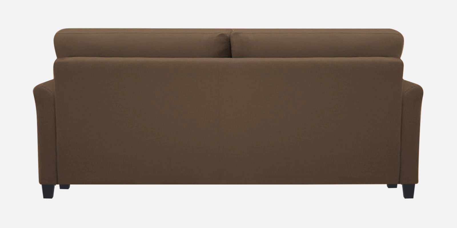 Daroo Velvet 3 Seater Sofa In Mocha Mouse Colour - Febonic Living