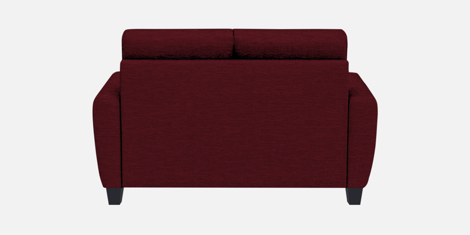 Bakadi Fabric 2 Seater Sofa In Blood Maroon Colour - Febonic Living