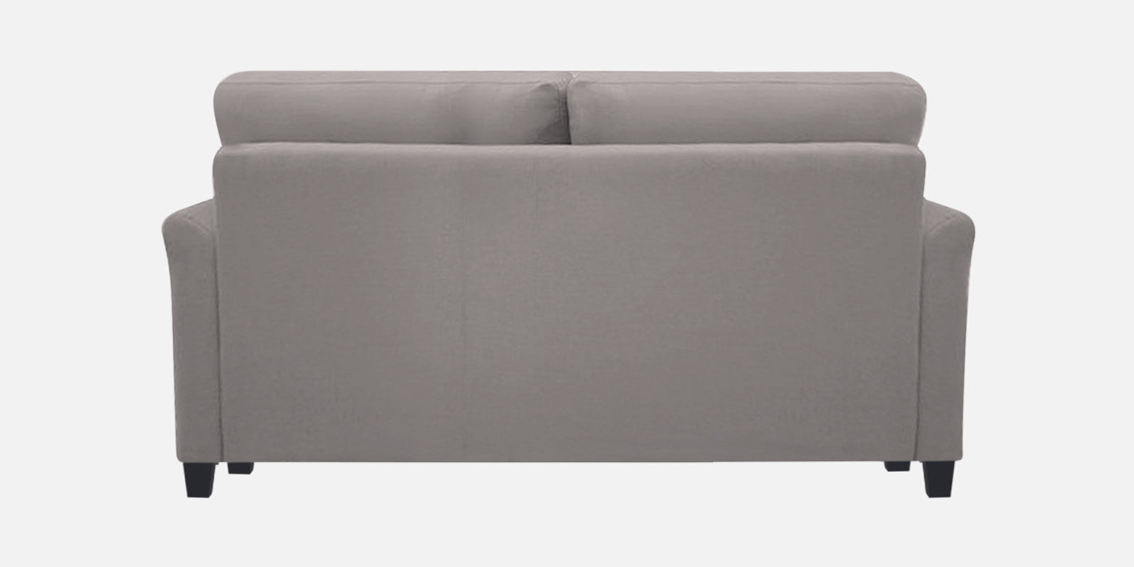 Daroo Velvet 2 Seater Sofa In Pearl Grey Colour - Febonic Living