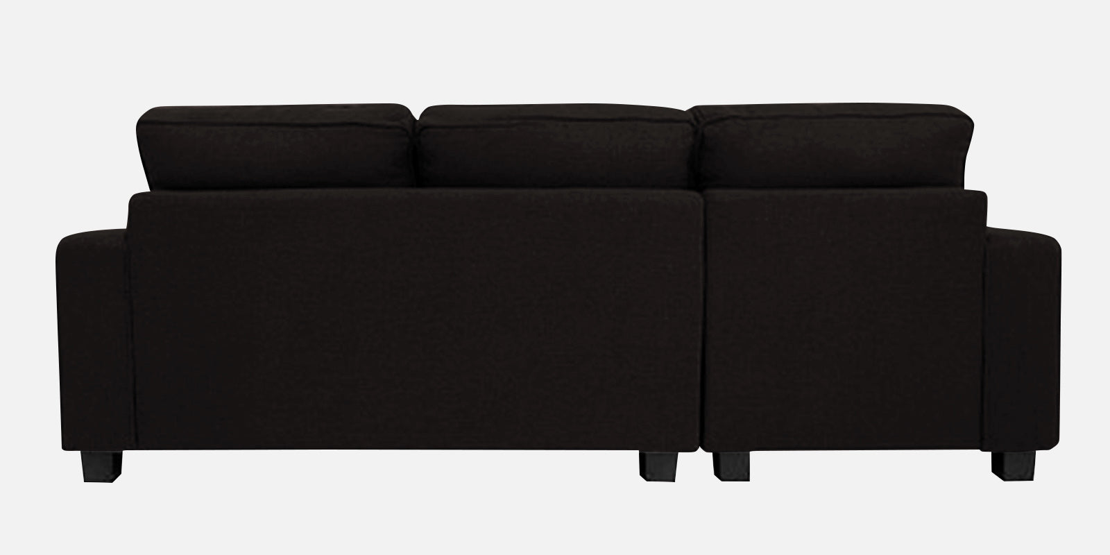 Ladybug Fabric LHS Sectional Sofa (2+Lounger) In Cara Brown Colour - Febonic Living