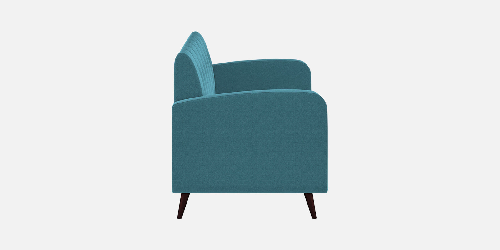 Wiki Velvet 3 Seater Sofa in Aqua Blue Colour