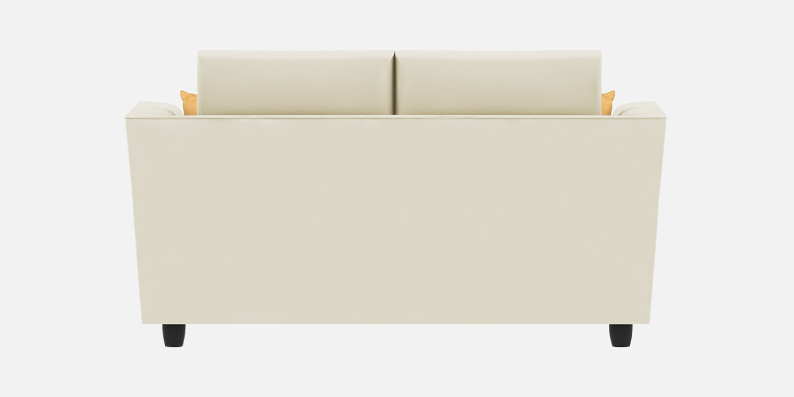 Nestin Velvet 2 Seater Sofa In Warm White Colour - Febonic Living