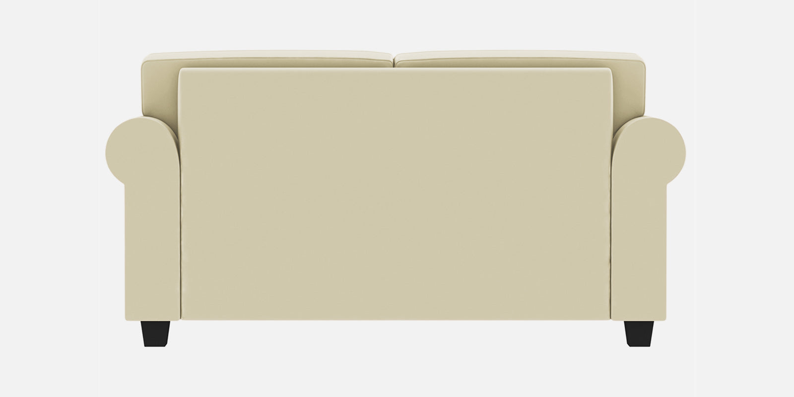 Numonk Velvet 2 Seater Sofa In Warm White Colour - Febonic Living