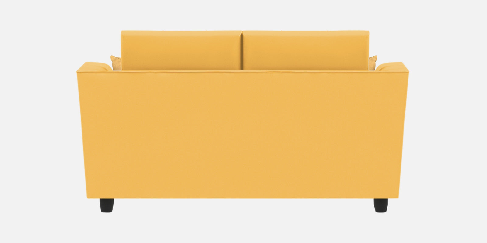 Nestin Velvet 2 Seater Sofa In Turmeric Yellow Colour - Febonic Living