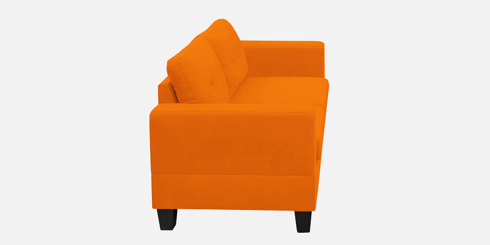 Thomas Fabric 2 Seater Sofa In Vivid Orange Colour - Febonic Living