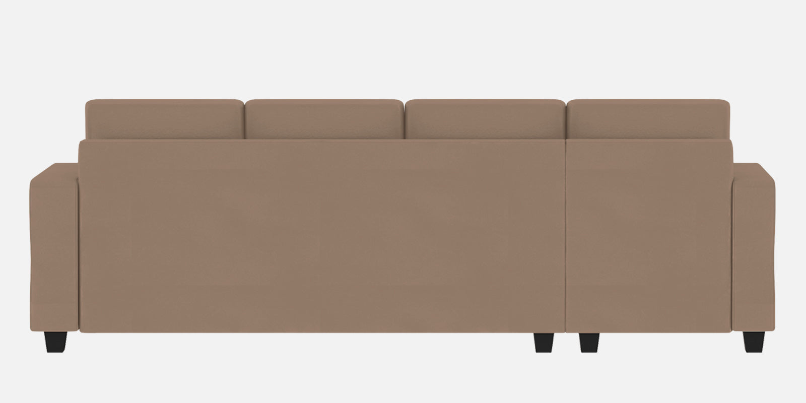 Nabi Fabric RHS Sectional Sofa (3+Lounger) In Cookie Beige Colour - Febonic Living