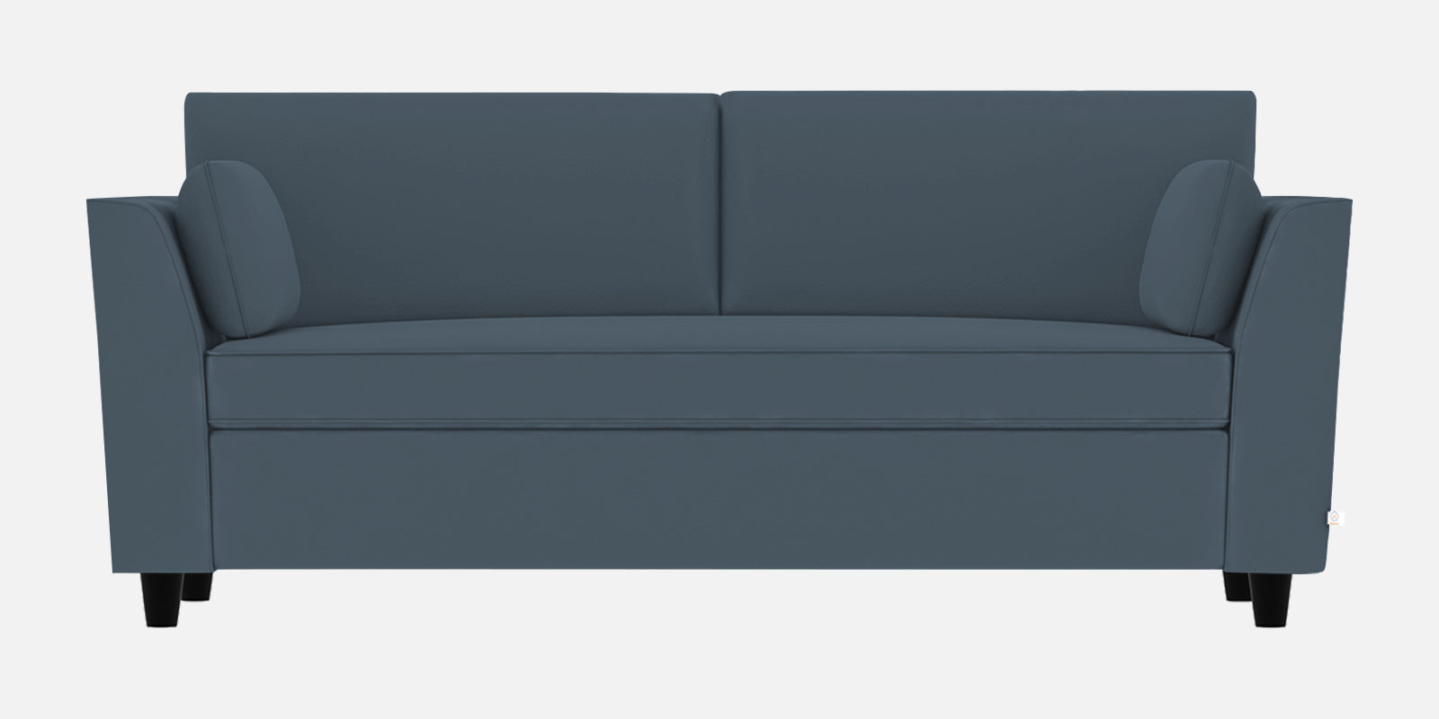 Bristo Velvet 3 Seater Sofa In ox oxford blue Colour With Storage - Febonic Living