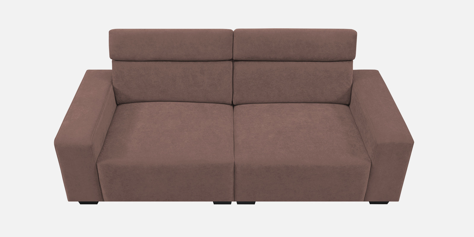Hiro Fabric 2 Seater Sofa In Berry Wine Colour - Febonic Living