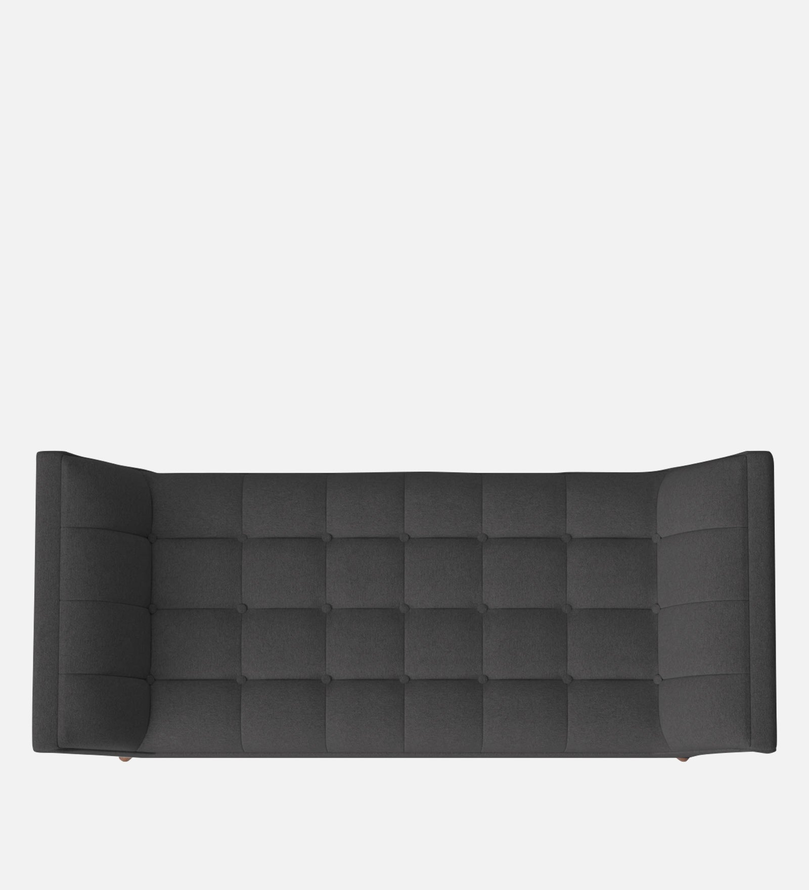 Cartes Velvet Bench In Davy Grey Colour - Febonic Living
