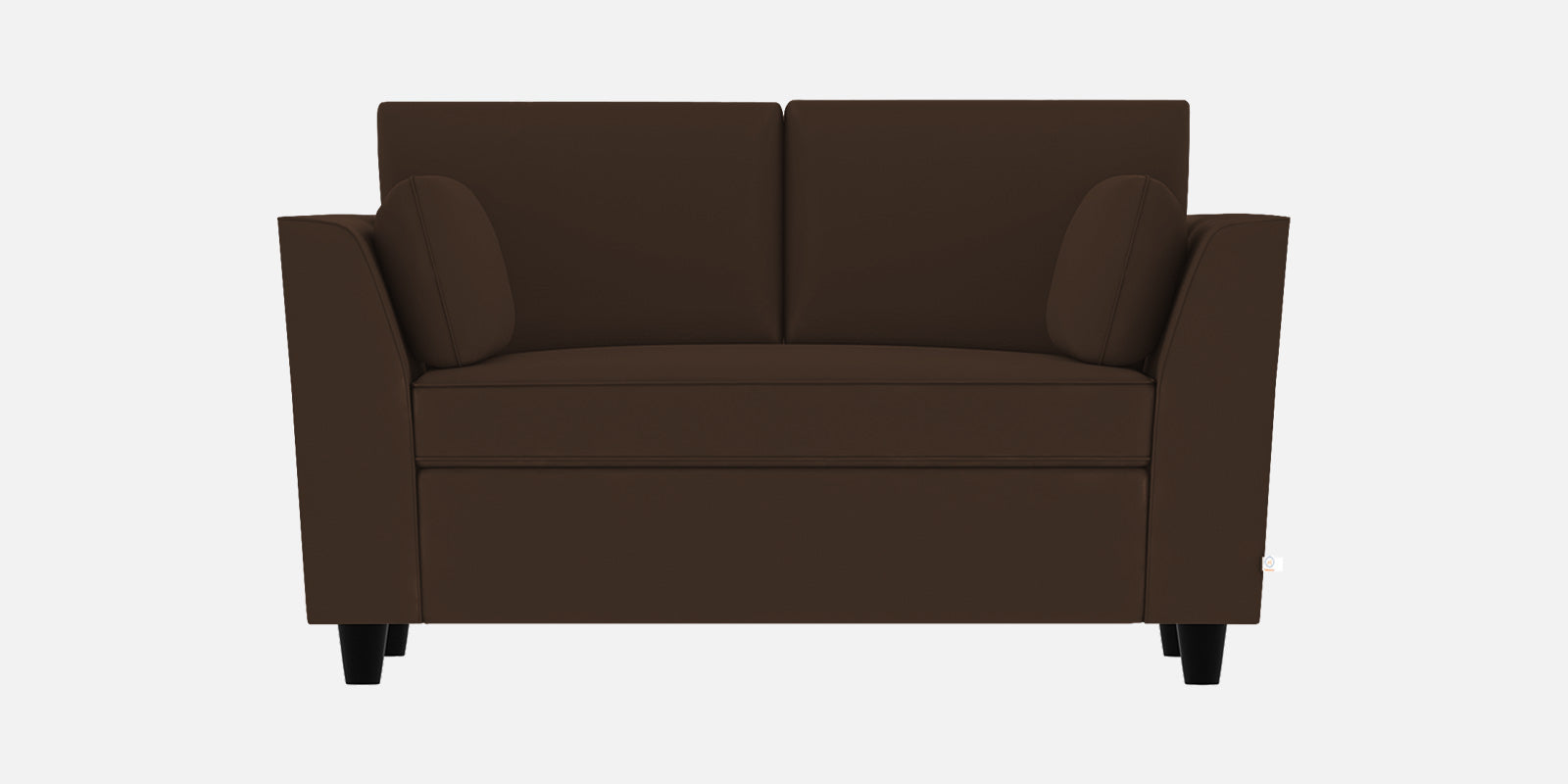 Bristo Velvet 2 Seater Sofa In Cholocate Brown Colour - Febonic Living