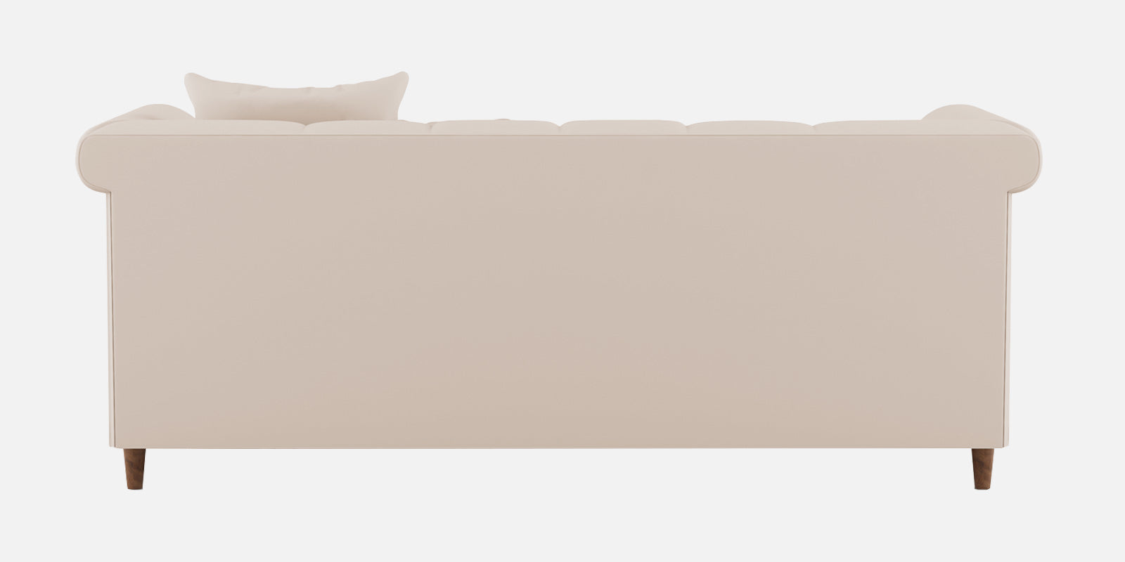 Rubi Velvet 3 Seater Sofa In Camel Beige Colour - Febonic Living