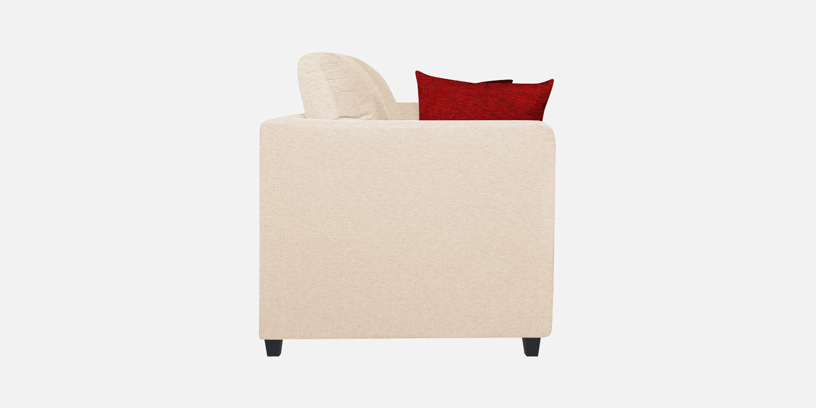 Nuska Fabric 2 Seater Sofa In Woom Beige Colour - Febonic Living