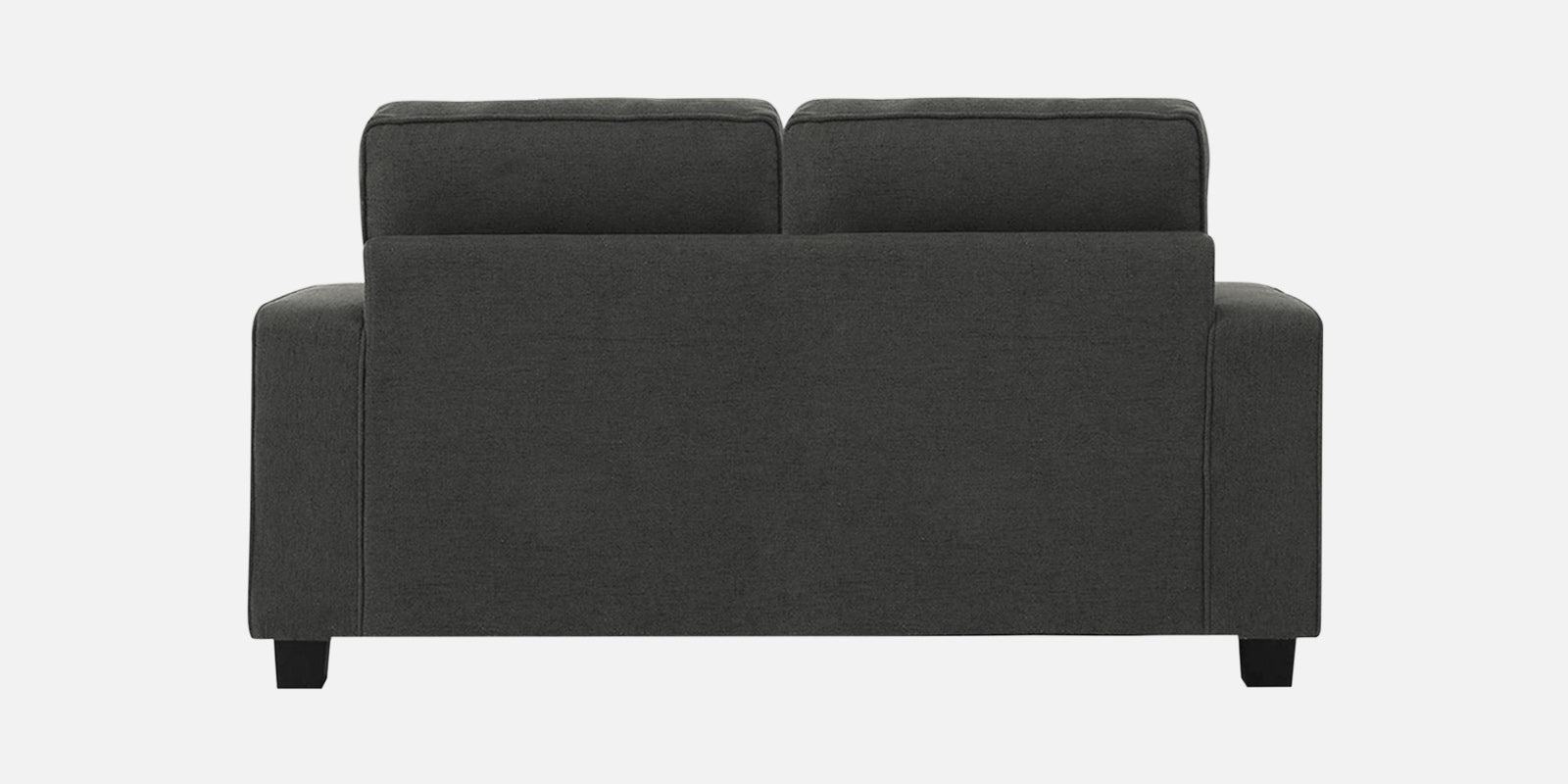Ladybug Fabric 2 Seater Sofa In Charcoal Grey Colour - Febonic Living