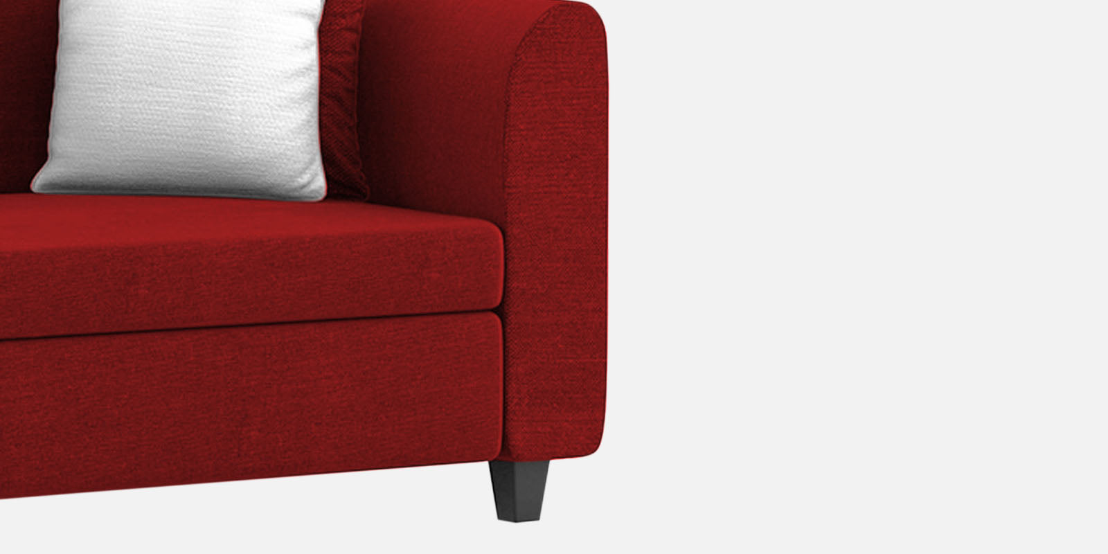 Denmark Fabric 2 Seater Sofa In Blood Maroon Colour - Febonic Living