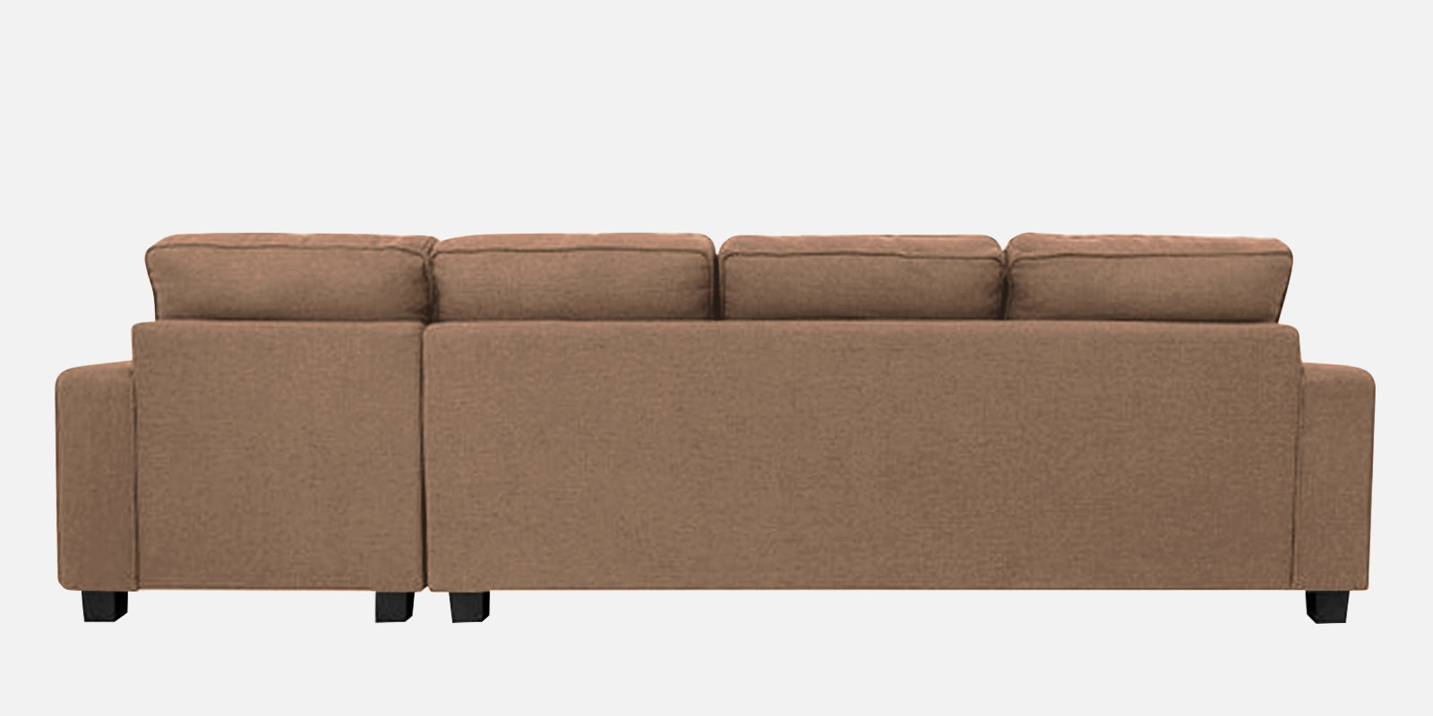Ladybug Fabric RHS Sectional Sofa (3+Lounger) In Cosmic Beige Colour - Febonic Living