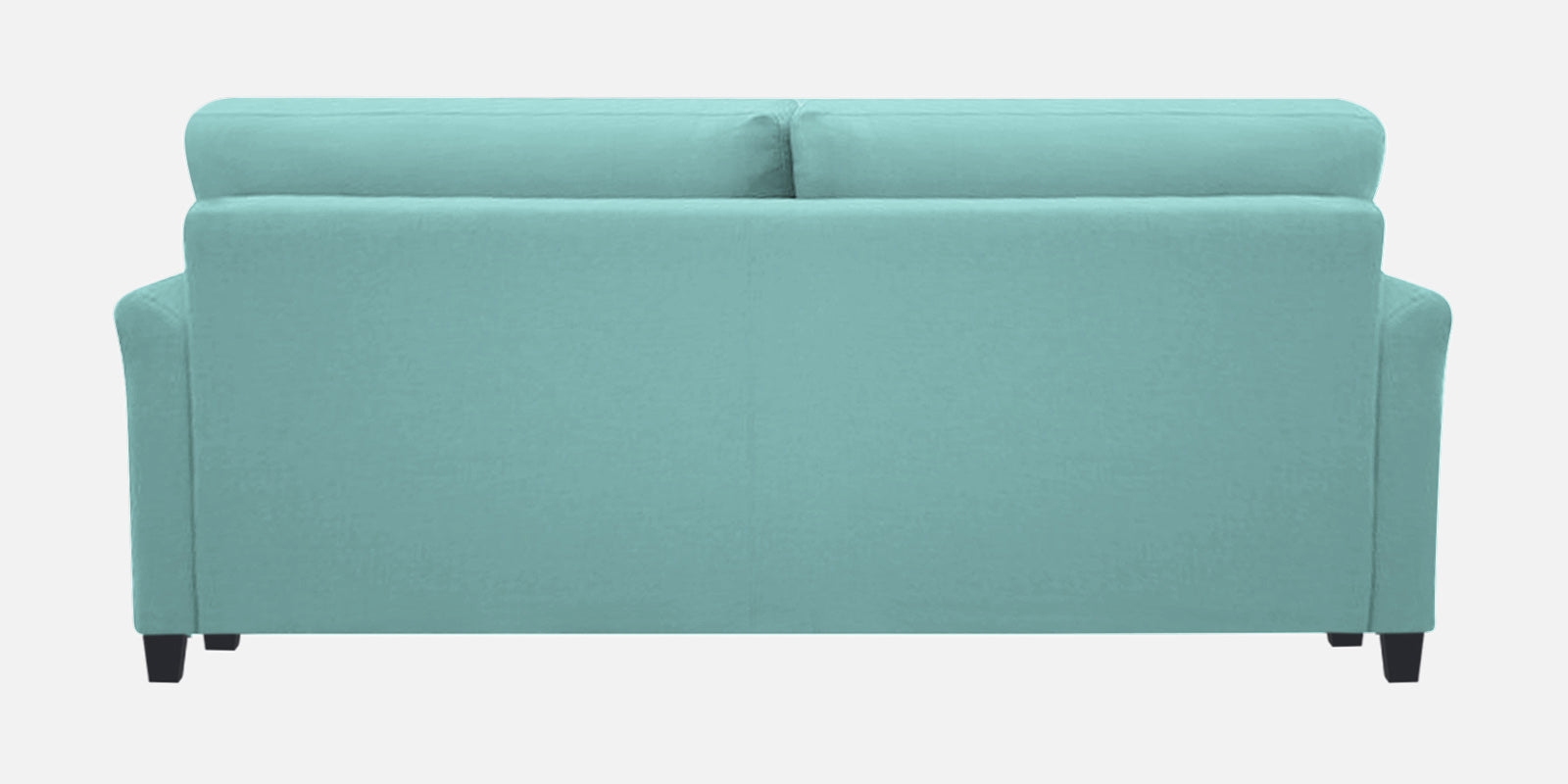 Daroo Velvet 3 Seater Sofa In Barmunda Aqua Colour - Febonic Living