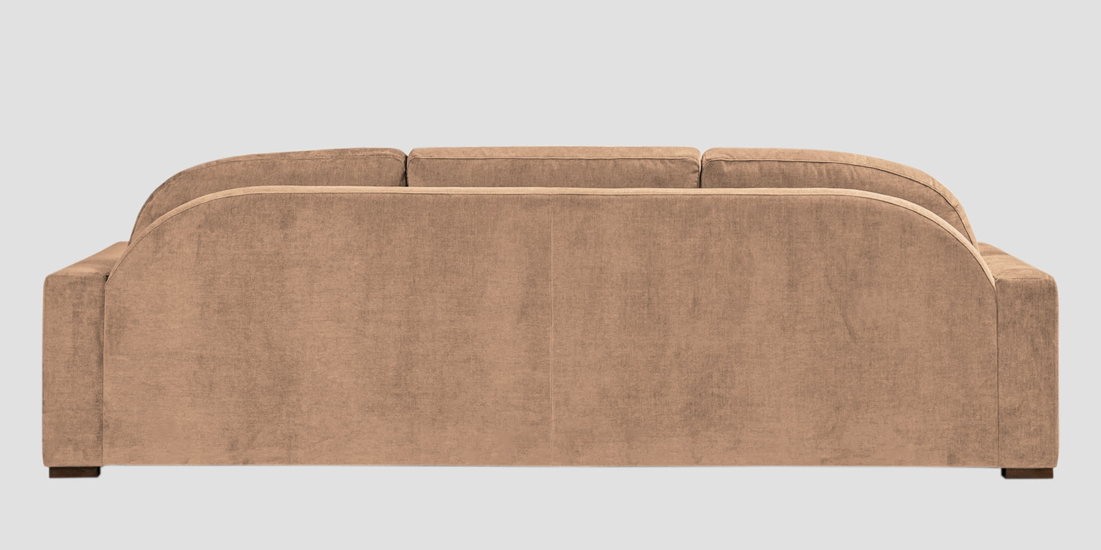 Dara Fabric 3 Seater Sofa In Cosmic Beige Colour