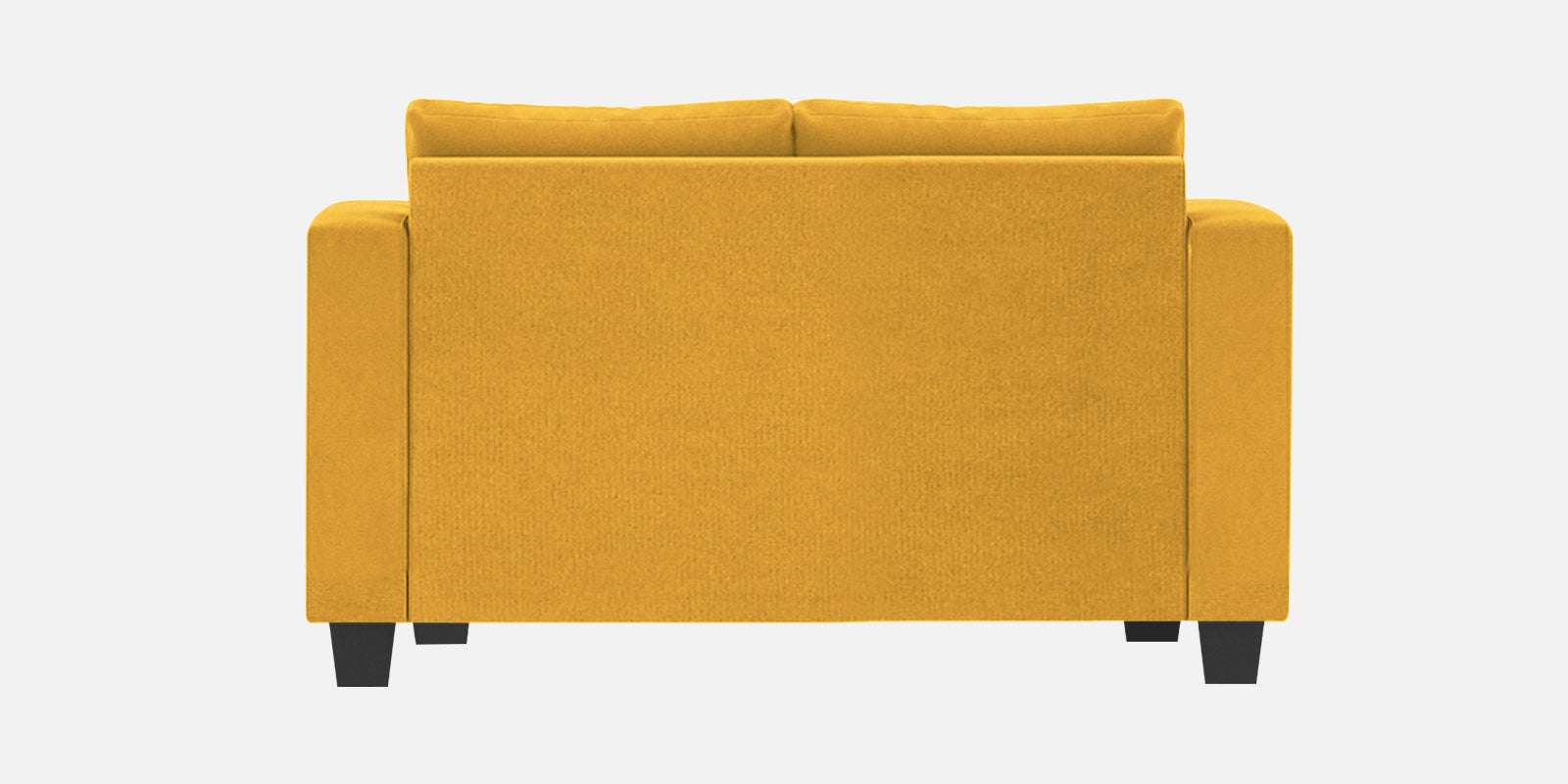 Nabi Fabric 2 Seater Sofa In Bold Yellow Colour - Febonic Living